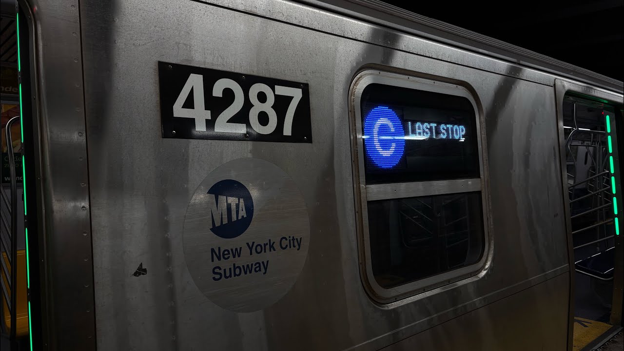 NYC Subway || No HVAC 2020-2021 #4287-4288 Kawasaki R211A Alstom OptONIX IGBT-VVVF Audio Recording 