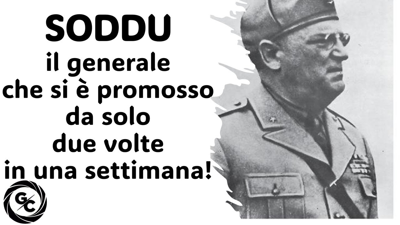 UBALDO SODDU - il generale che si è promosso da solo due volte in una settimana!