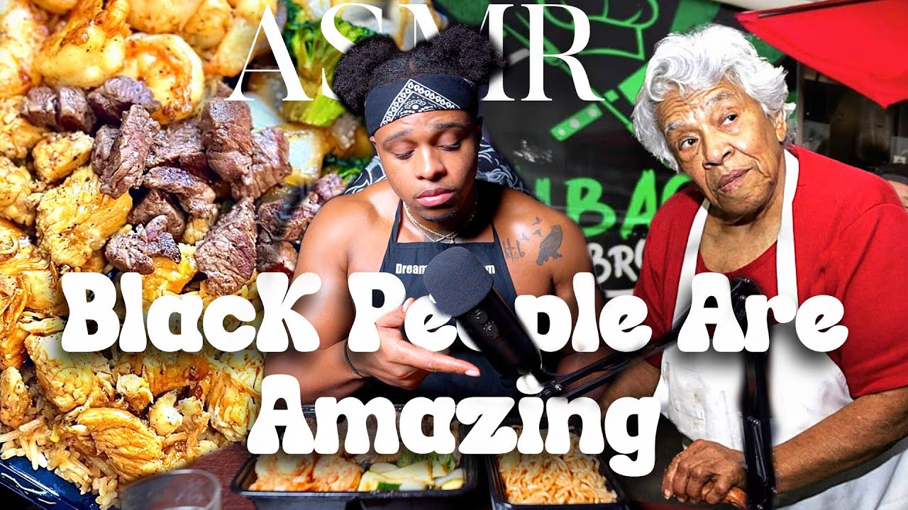 ASMR - When BlacK People Cook HIBACHI | Lets try it