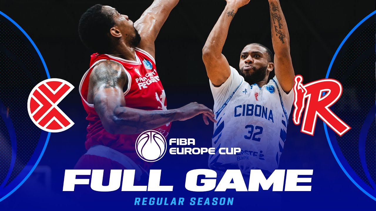 Regular Season | KK Cibona v Pallacanestro Reggiana | Full Basketball Game | FIBA Europe Cup 2025-26