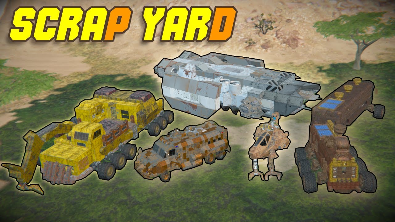Scrap Yard building event - Space Engineers -( Farewell...)