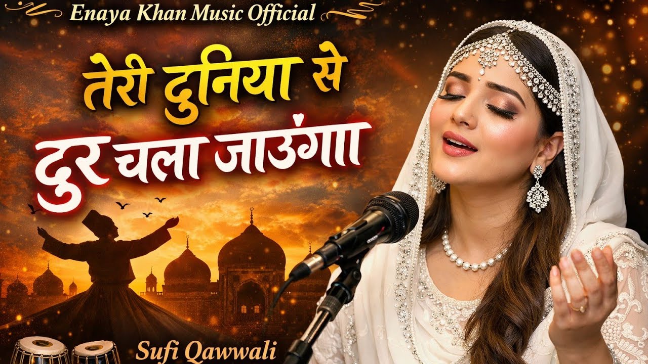 तेरी दुनिया से दूर चला जाऊंगा | Heart Touching Sufi Qawwali 2026। Enaya khan music official !!
