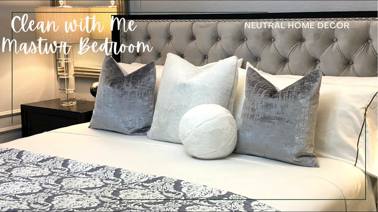 Cleaning Motivation|Clean and Decorate with Me|Master Bedroom