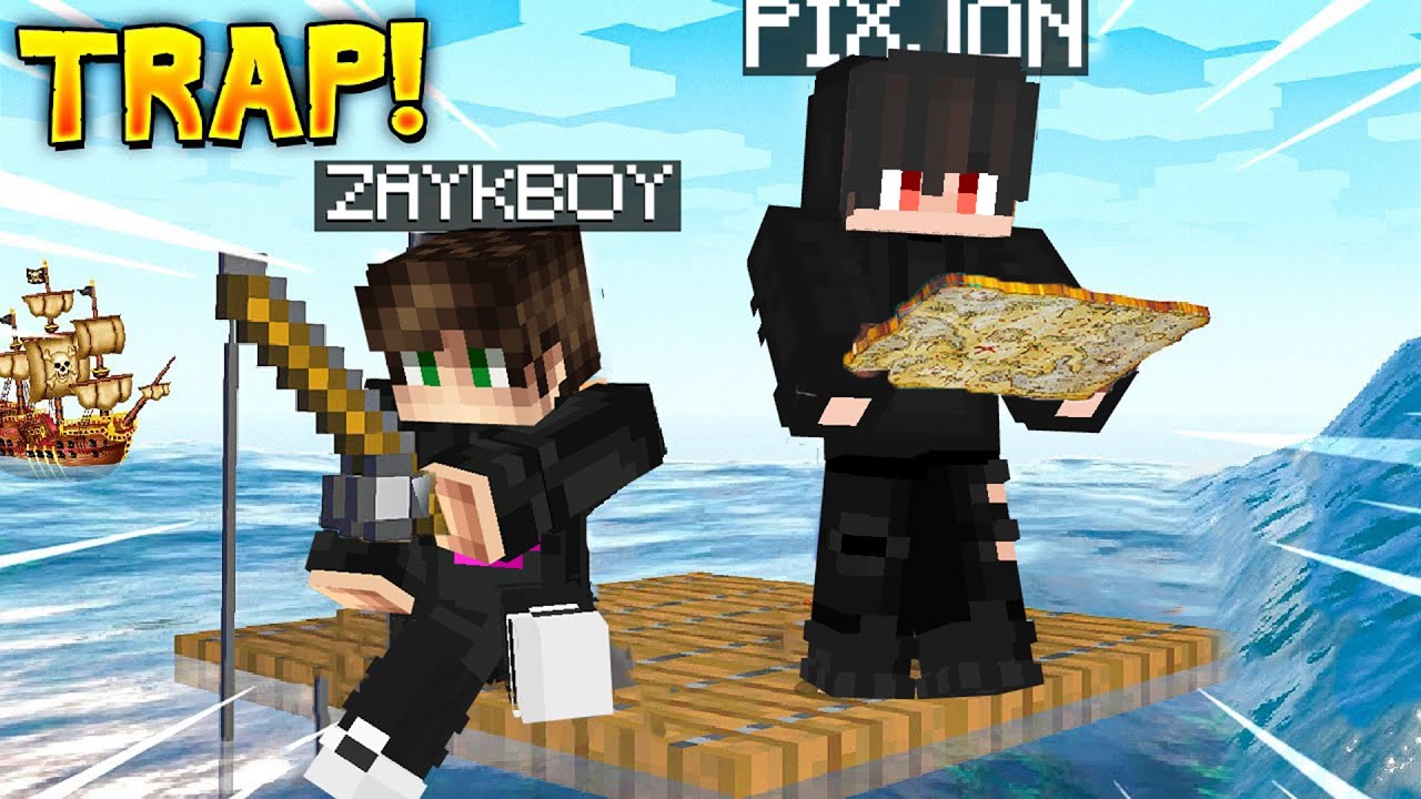 Minecraft Lekin Raft Survival 3-qism?