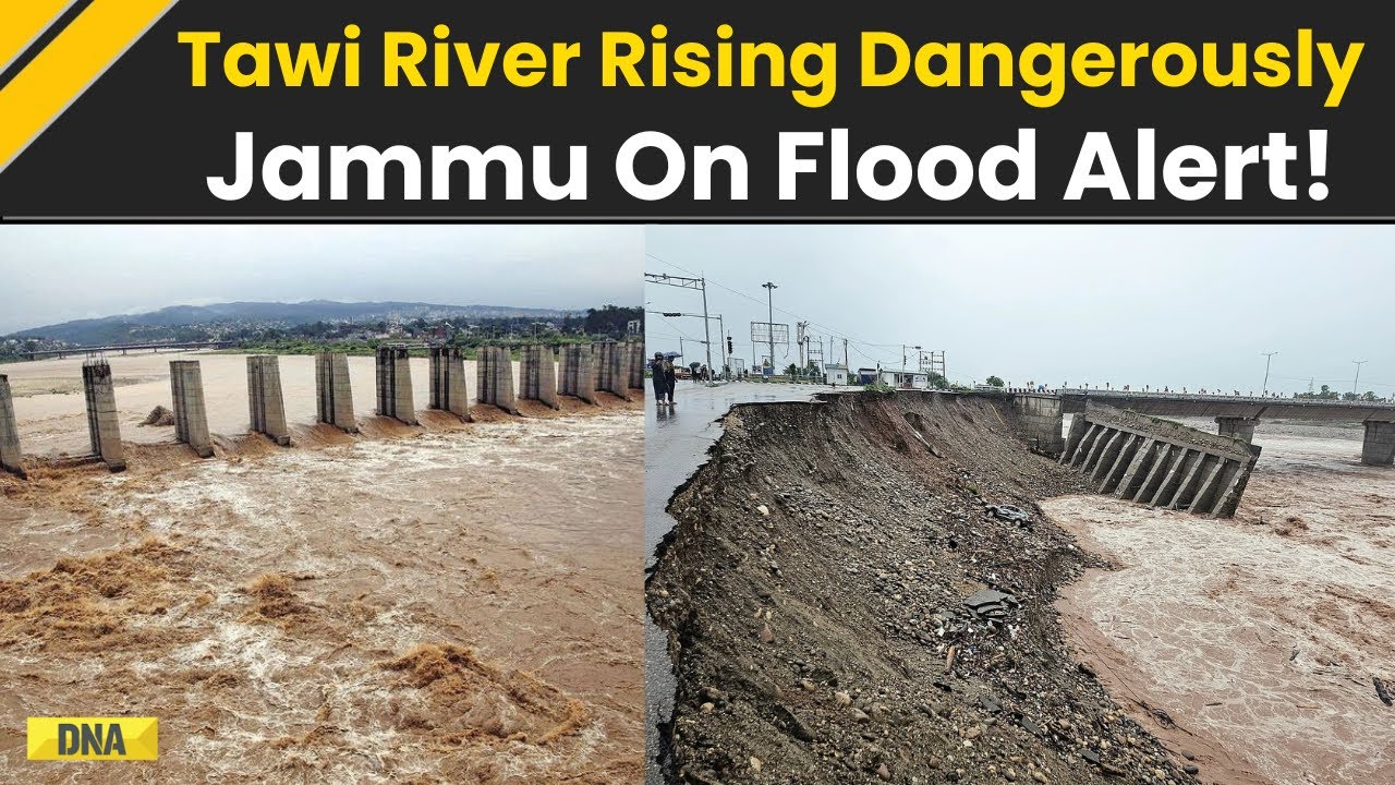 Jammu Kashmir News: Level Of Tawi River Rises Due To Heavy Rains In Jammu I J&K Floods News