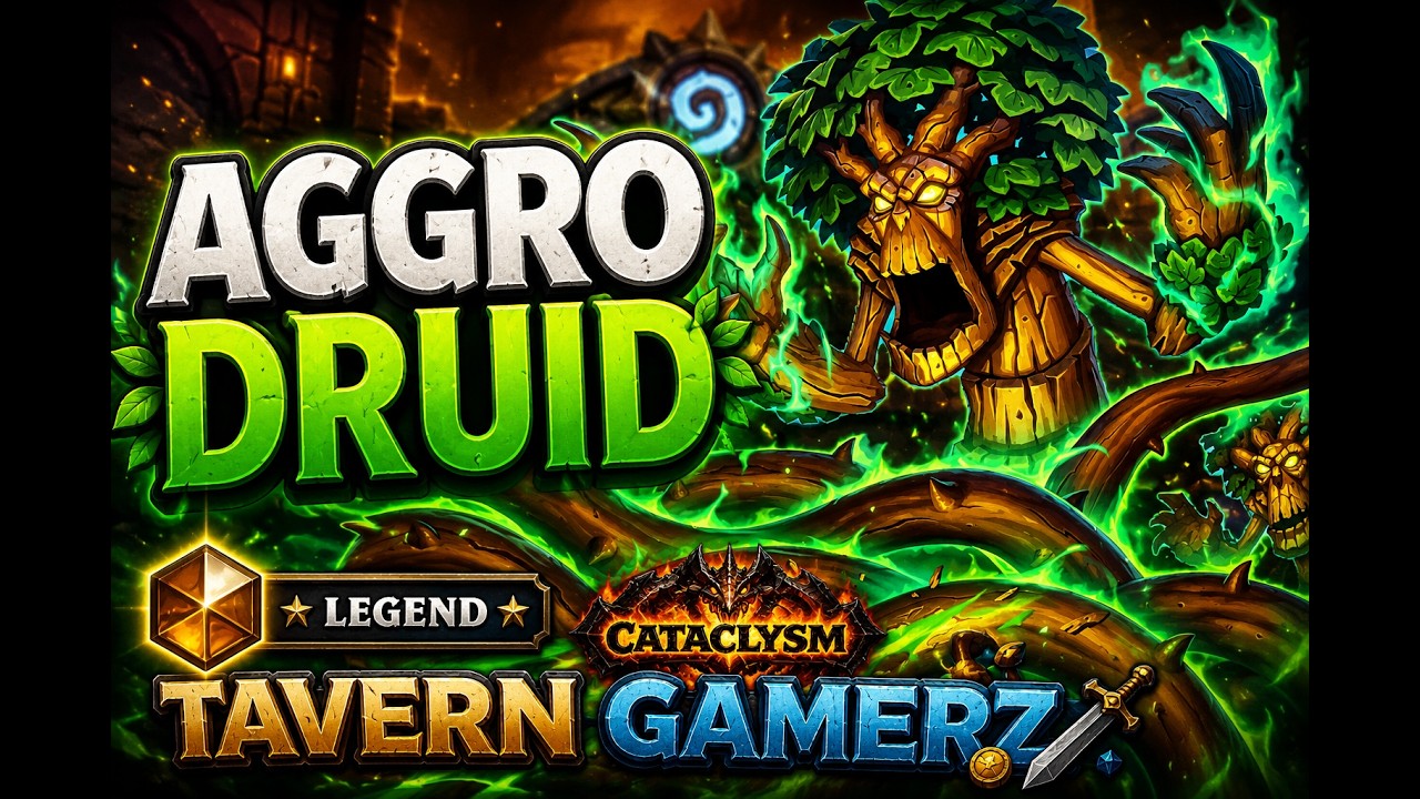 Hearthstone - Aggro Druid Testing Legend