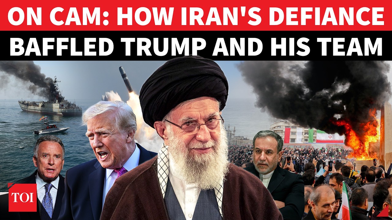 'IRAN FEARLESS': U.S. Makes Huge Admission On Iran | Trump Asks, 'Why Hasn't Tehran Capitulated?'