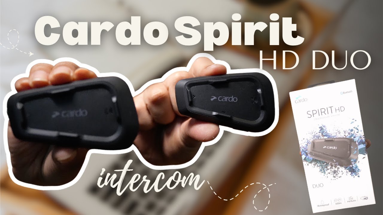 Интерком Cardo Spirit HD DUO | Распаковка | Установка