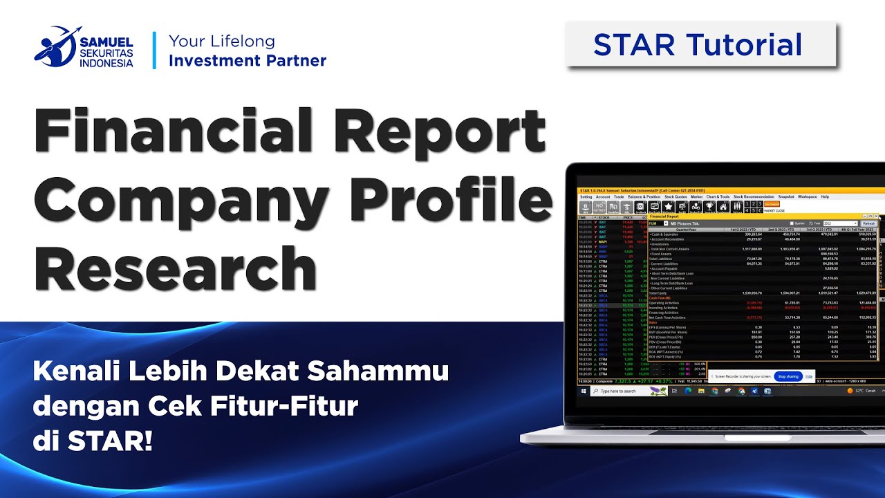 Kenali Lebih Dekat Sahammu dengan Cek Fitur Fitur di STAR!