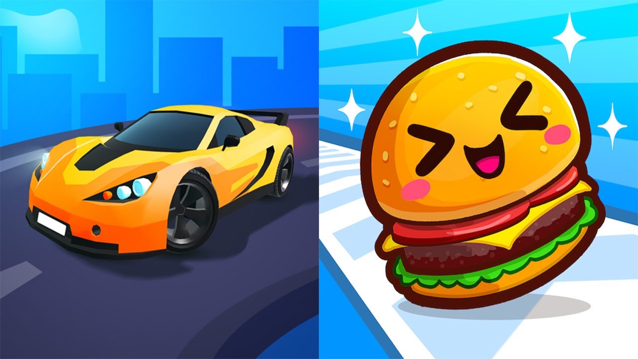 Race Master 3D VS Food Run - Which Game Wins? 🏆😱