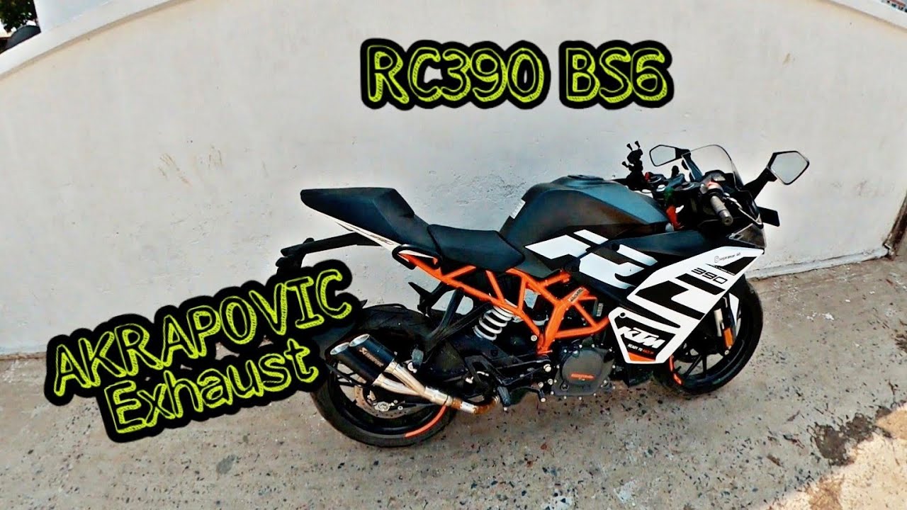 2020 KTM RC390 BS6 | BEST MODIFICATIONS & AFTERMARKET EXHAUST | SHORT RIDE + REVIEW
