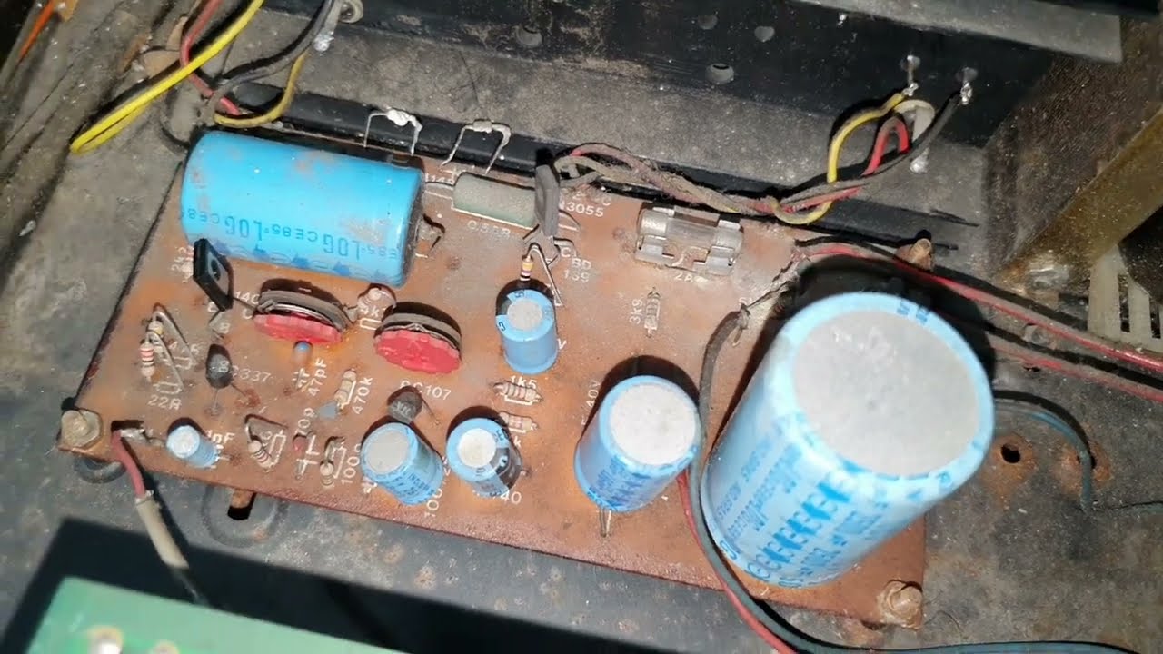 Conserto: Antigo Amplificador CSR AL-2060 (1984)