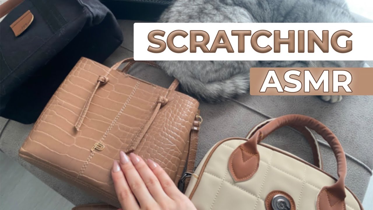 ASMR Scratching on bags (NO TALKING)