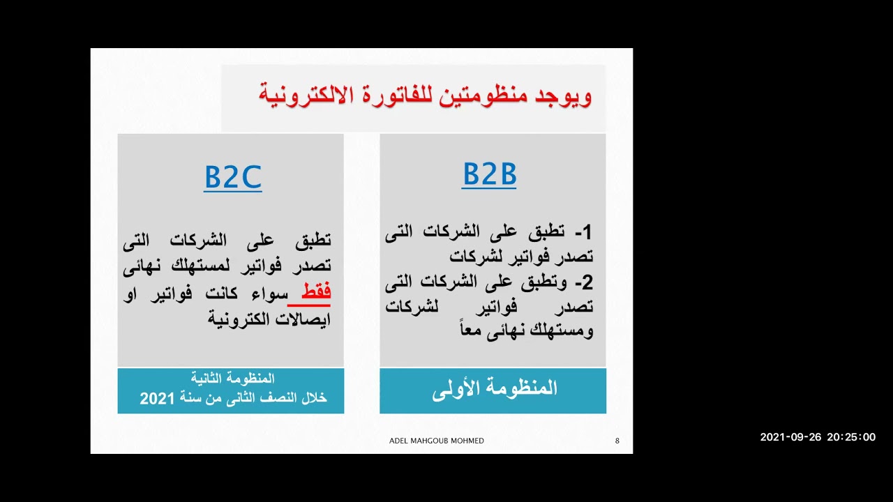 (63) كيفية التعامل مع الفاتورة الإلكترونية - ج3