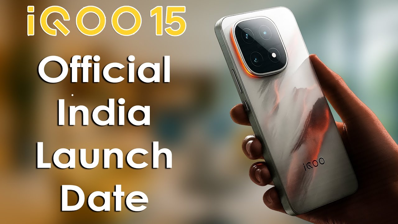 iQOO 15 India launch Date Officially Confirmed, Color Options Revealed