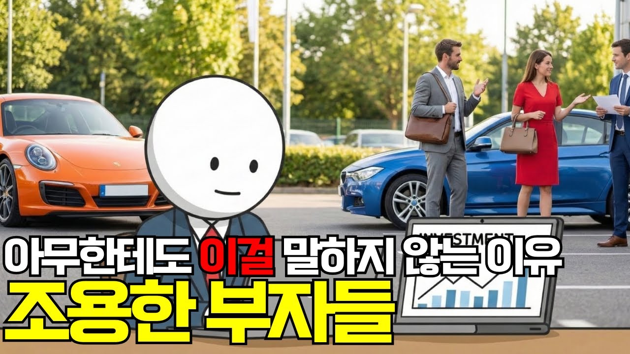 부자들이 아무한테도 이걸 말하지 않는 이유  feat.조용한 부자들