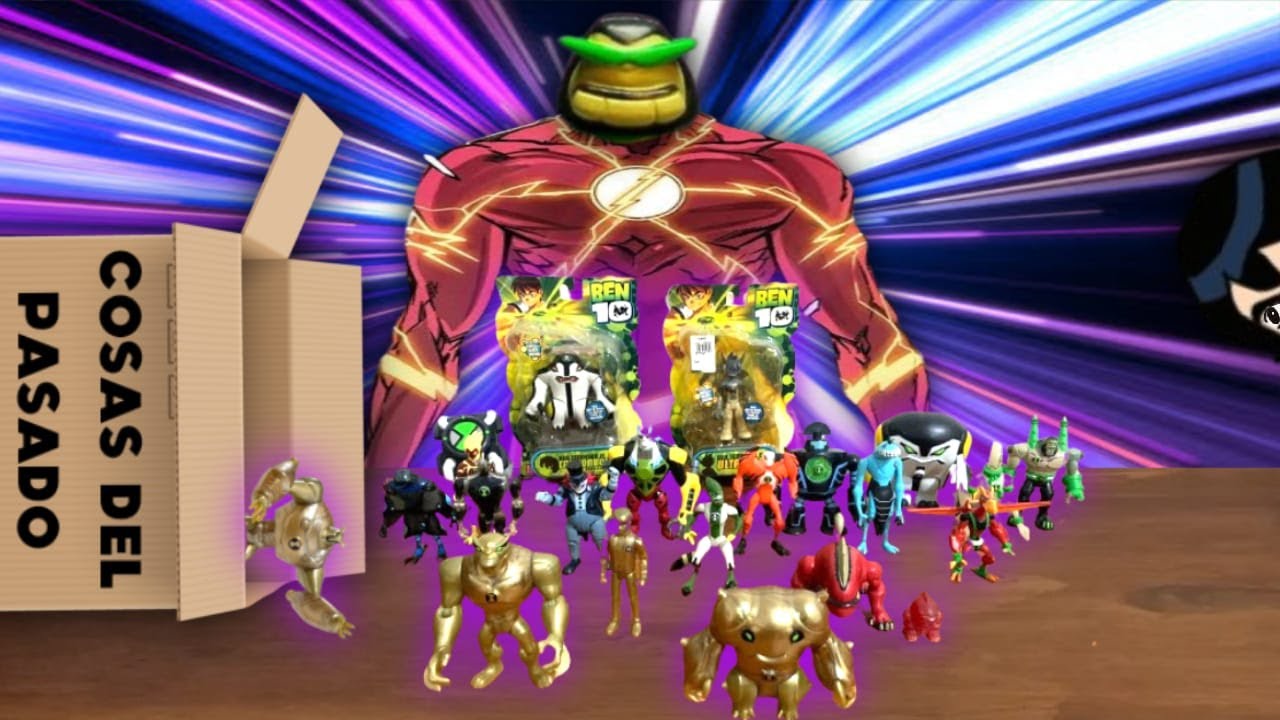 Unboxing de otro paquete de FIGURAS de BEN 10!