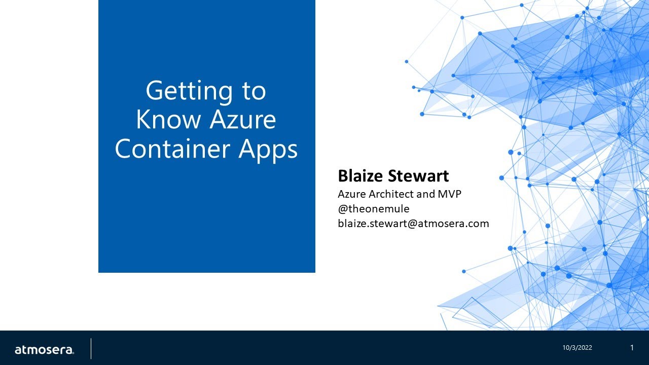 Getting To Know Azure Container Apps