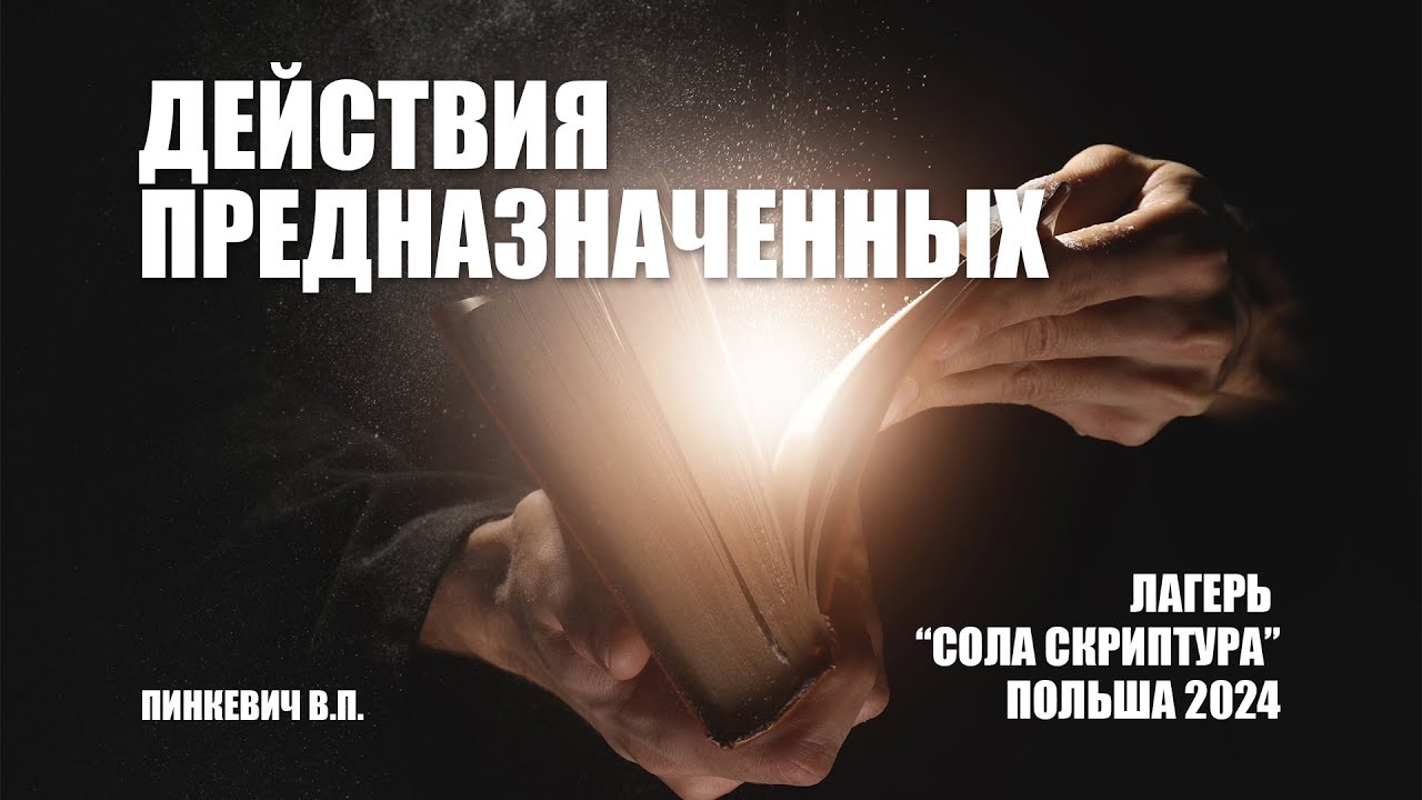 Действия предназначенных  ||  Пинкевич В.П.