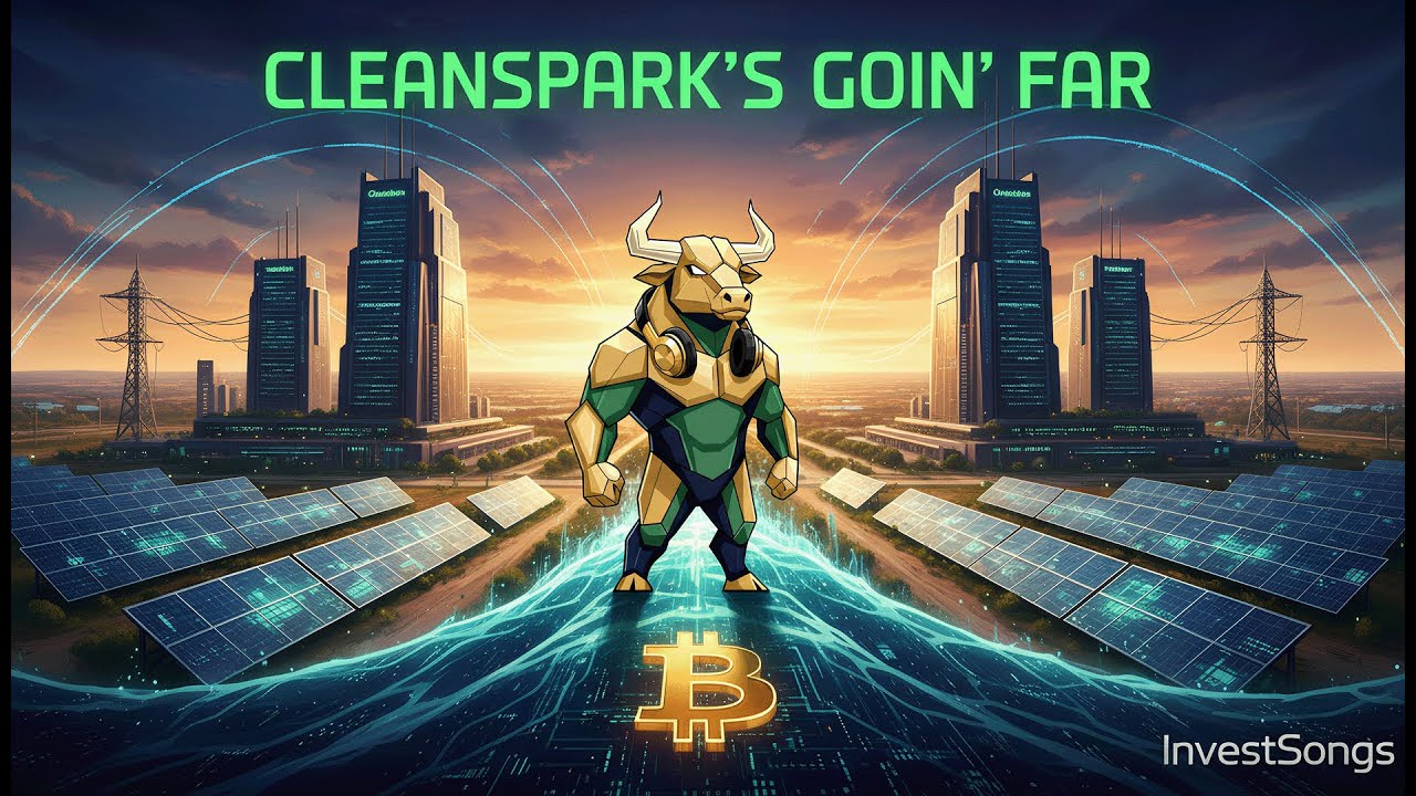 CleanSpark $CLSK Goin' Far (InvestSongs) | Progressive House Future Vision