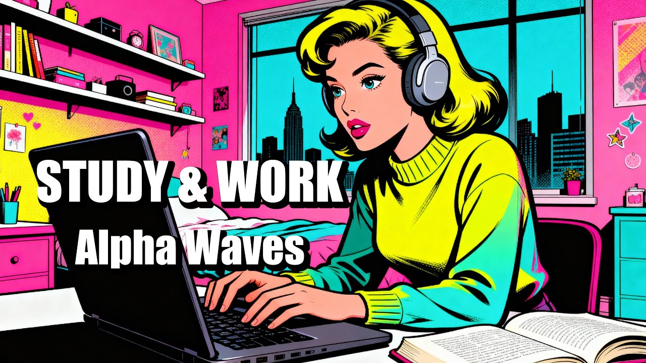 Deep Focus Music: Study & Work Chill Lofi Beats + Alpha Wave Binaural Beats for Concentration
