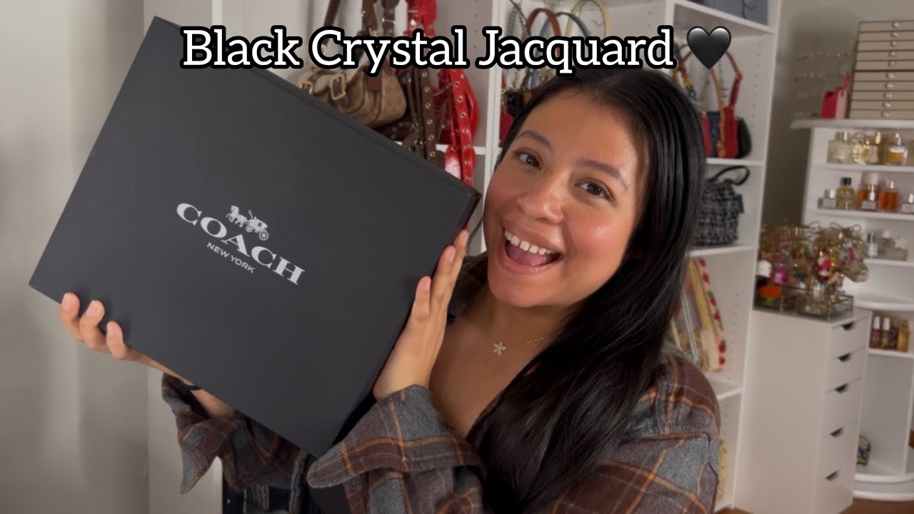 НОВЫЕ КРОССОВКИ COACH BLACK CRYSTAL JACQUARD SWINGER 20 🖤 @coach