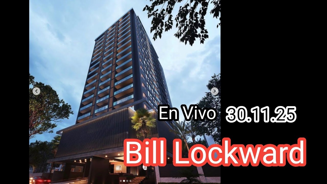 Bill Lockward Esta en vivo: 30/11/2025 desde las 3.30 PM hasta las 5,00pm