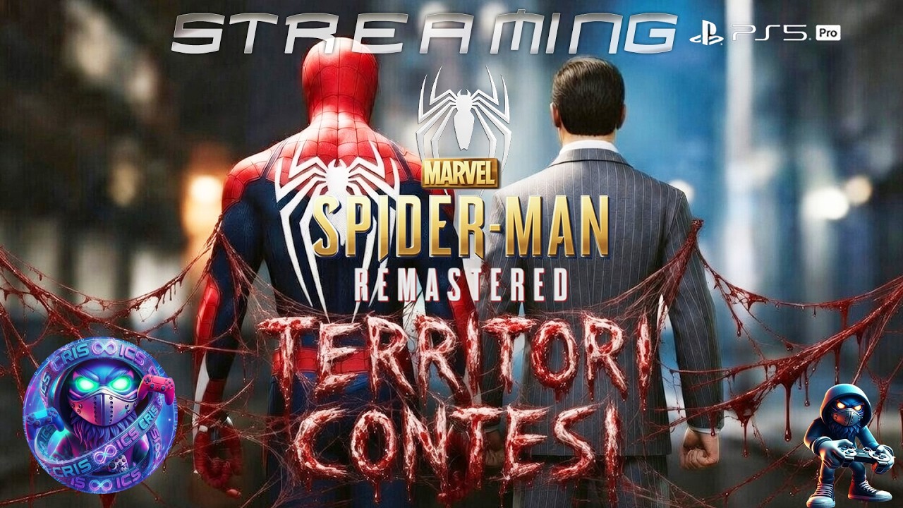 LIVE 🕷️ SPIDER-MAN TERRITORI E MANICOMI EBAR SENZA NOME | SCREWBALL  🎮 REMASTERD PS5 PRO