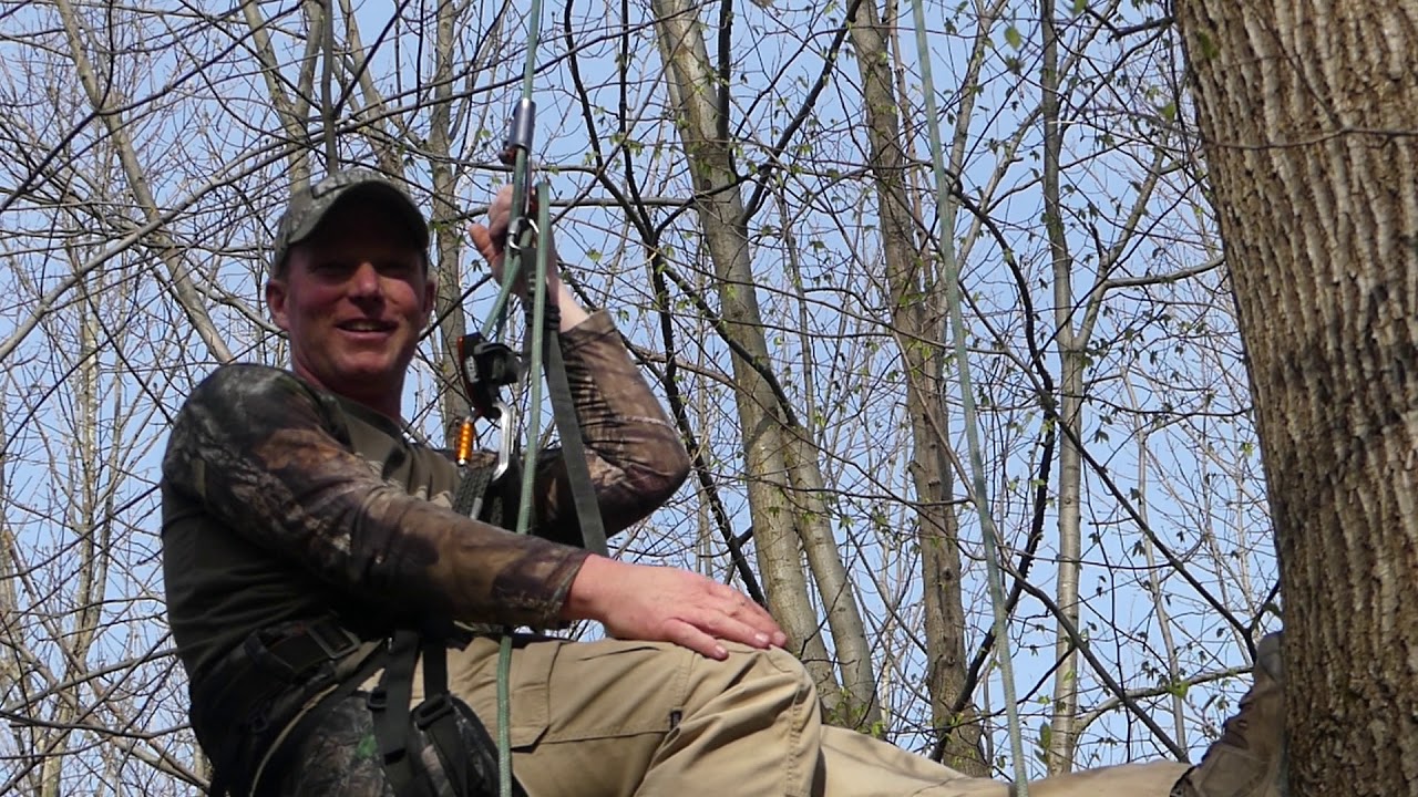 Chad Draper of Redneck Rising TV first impressions of SRT & DRT climbing saddle hunting