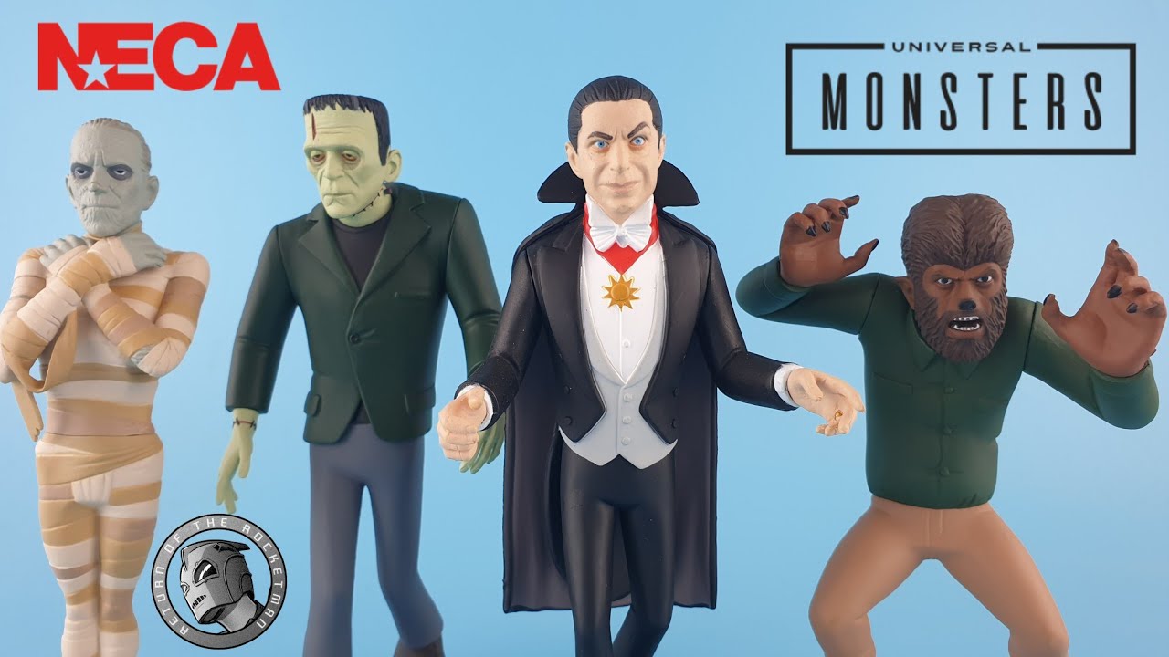 NECA TOONY TERRORS UNIVERSAL MONSTERS ACTION FIGURE