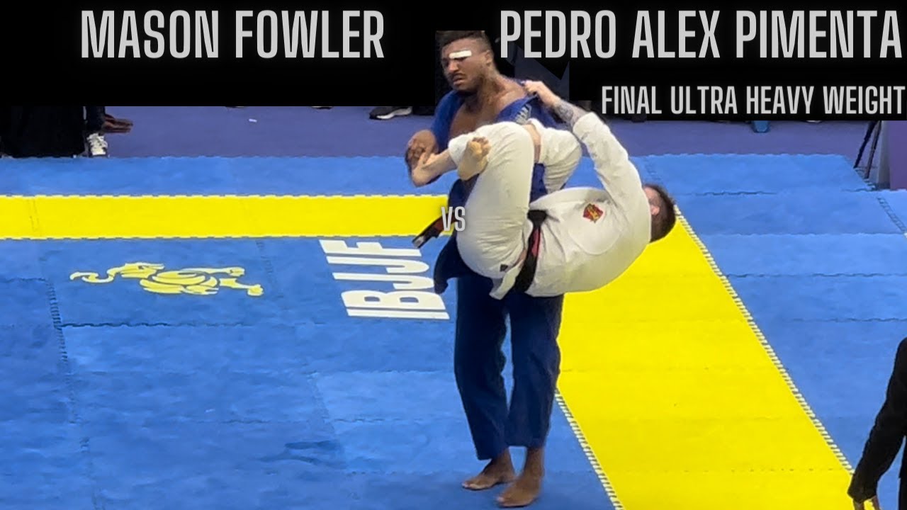 Final- Mason Fowler vs Pedro Alex Pimenta- Peso Pesadíssimo Brasileiro de Jiu Jitsu 2022.