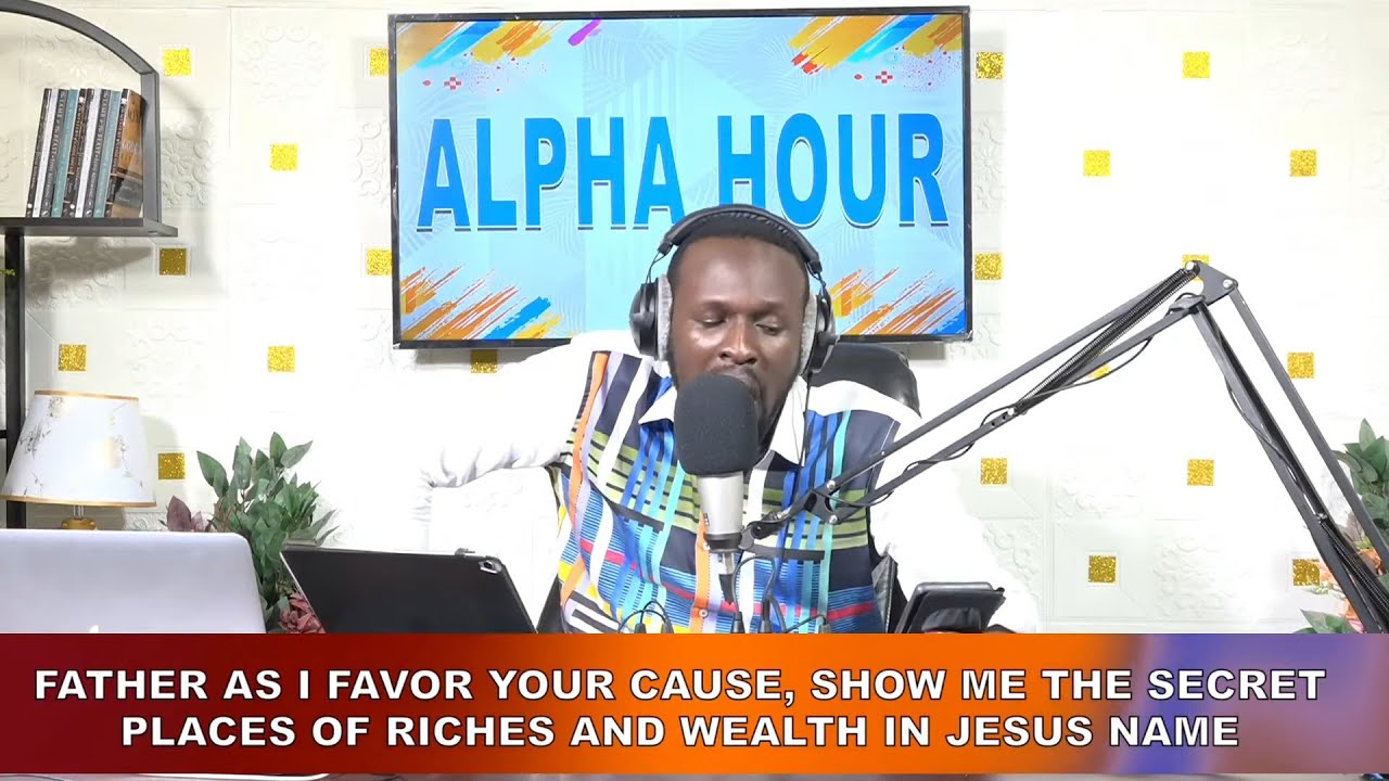 Pastor Elvis Agyemang Live Stream / ALPHA HOUR EPISODE 82
