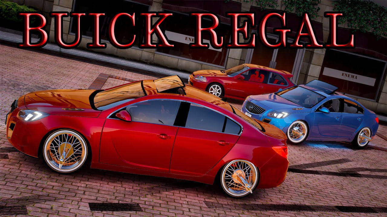 GTA 5 SLAB MODS - BUICK REGAL ON TEXAN WIRE WHEELS