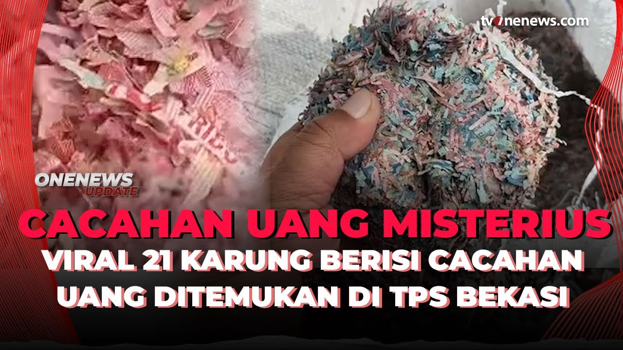 Warga Bekasi Digegerkan Temuan Cacahan Uang Pecahan Rp100, Polisi Periksa 4 Saksi | OneNews Update