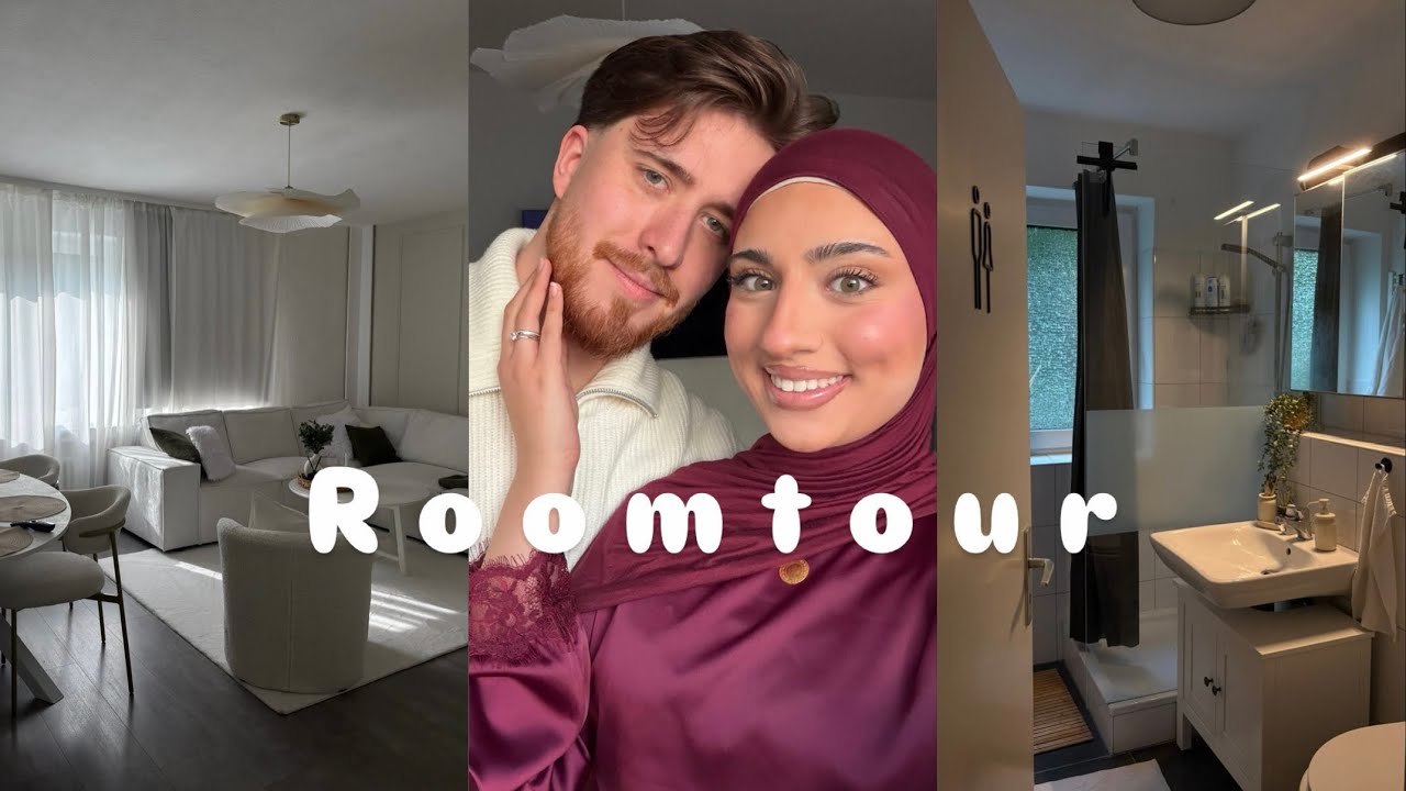 Unser erstes YouTube Video 🎥 - Roomtour 🏠 | 5 Fragen