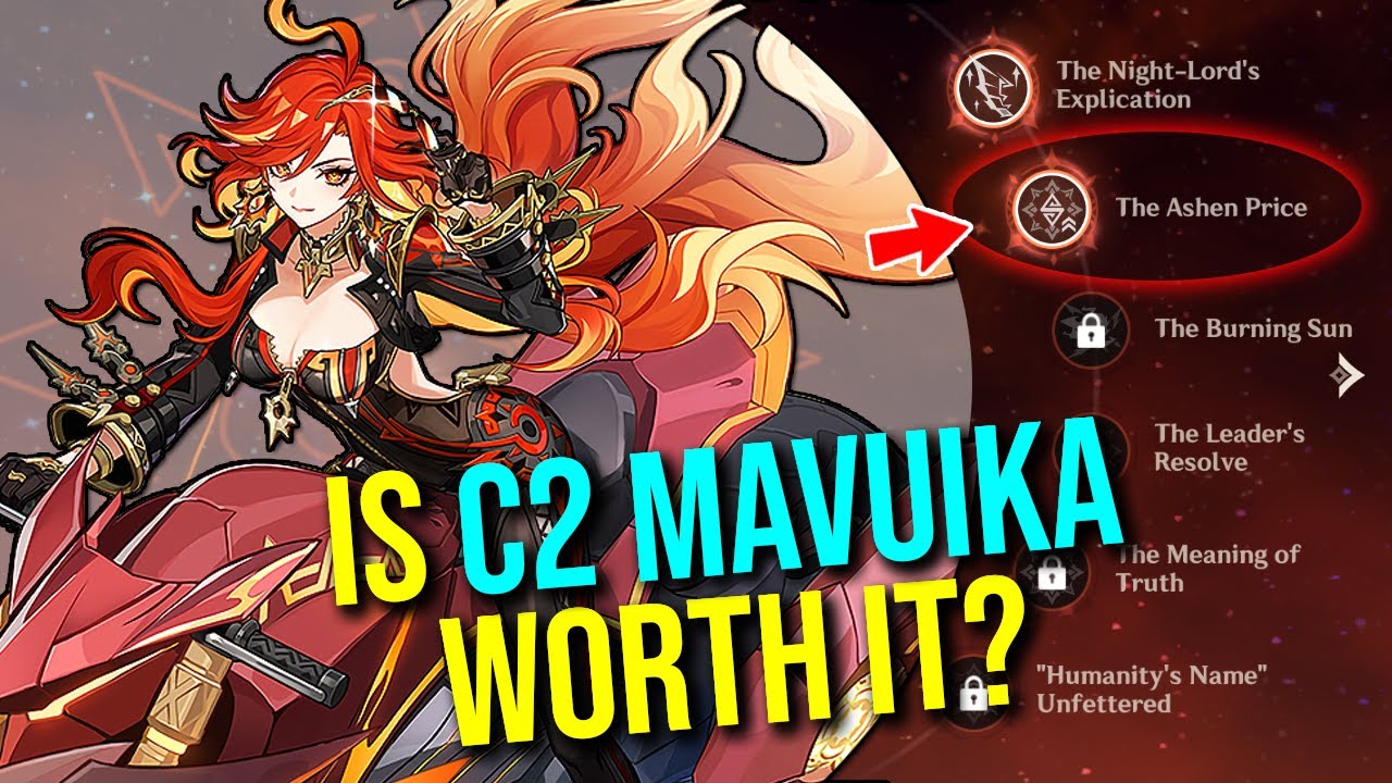 Стоит ли брать C2 Mavuika? (Руководство по созвездиям + примеры) | Genshin Impact