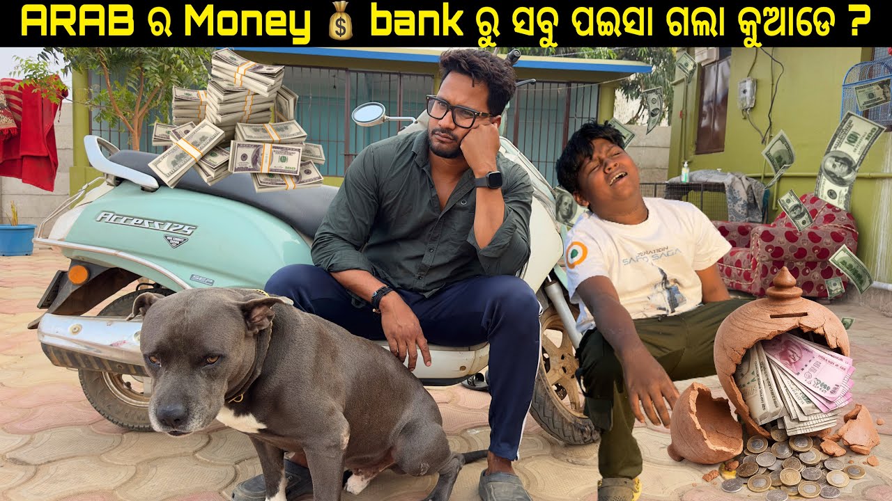 ARAB ର Money 💰 bank ରୁ ସବୁ ପଇସା ଗଲା କୁଆଡେ 😭😭😭?