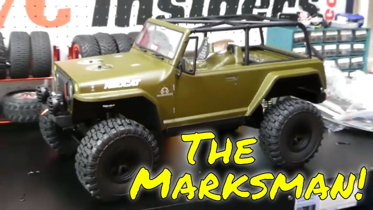 Redcat TC8 Marksman RC Crawler - The 1:8 Brushed Electric Trail Crawler UnBoxing - First Look!