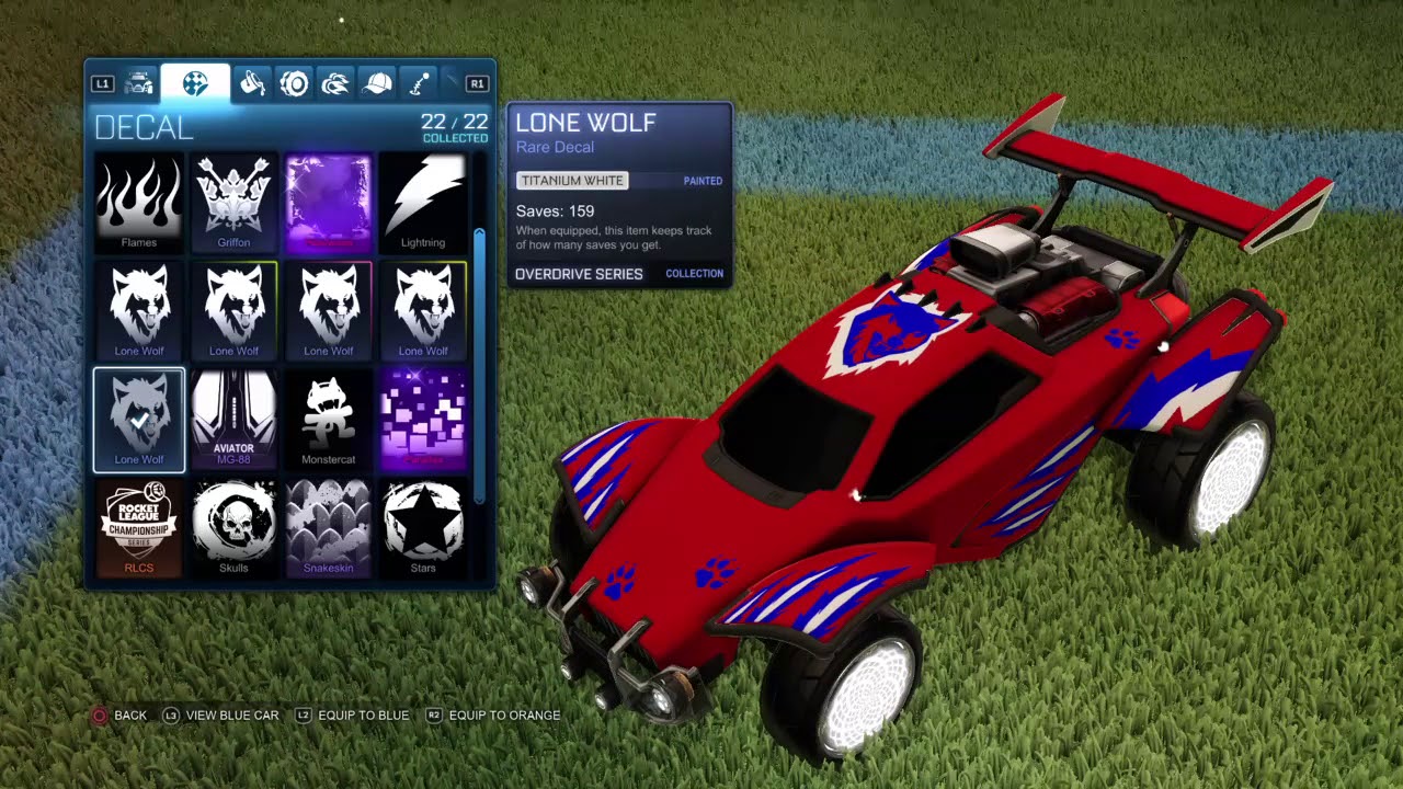 White lonewolf showcase