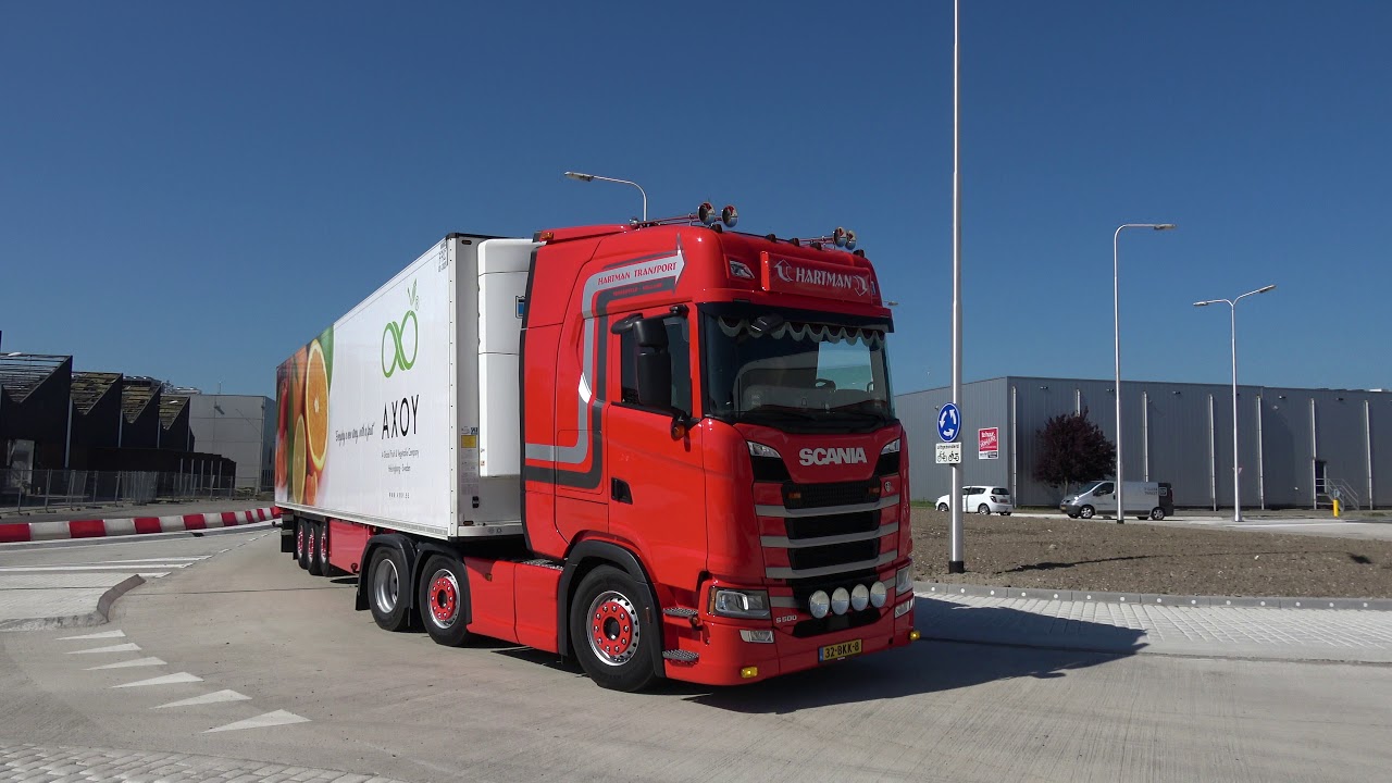 4K trucks, LKW, vrachtwagens, near Greenery Barendrecht, NL, 4 mei 2018, part 2 of 2