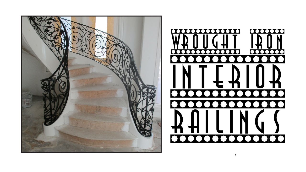 Wrought Iron Interior Railings- by Artistic Iron Works LV