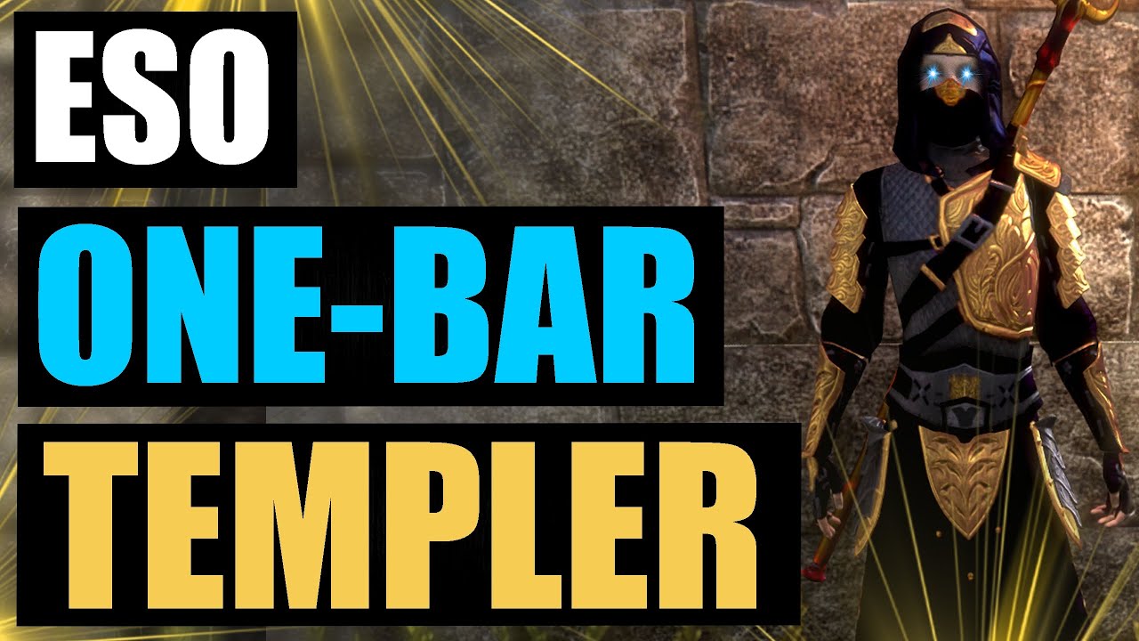 ESO PvE ONE BAR Templer Build für Einsteiger u. entspannte Spieler❕❔
