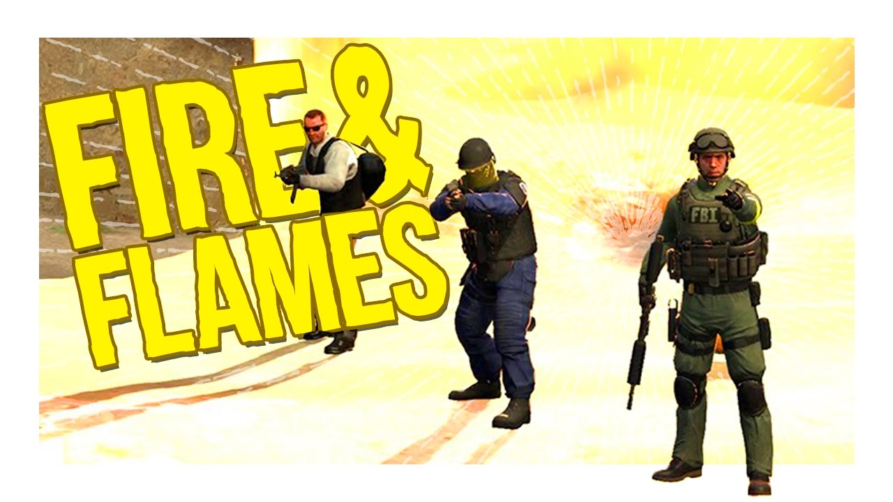 Fire & Flames │ CSGO Funny Moments