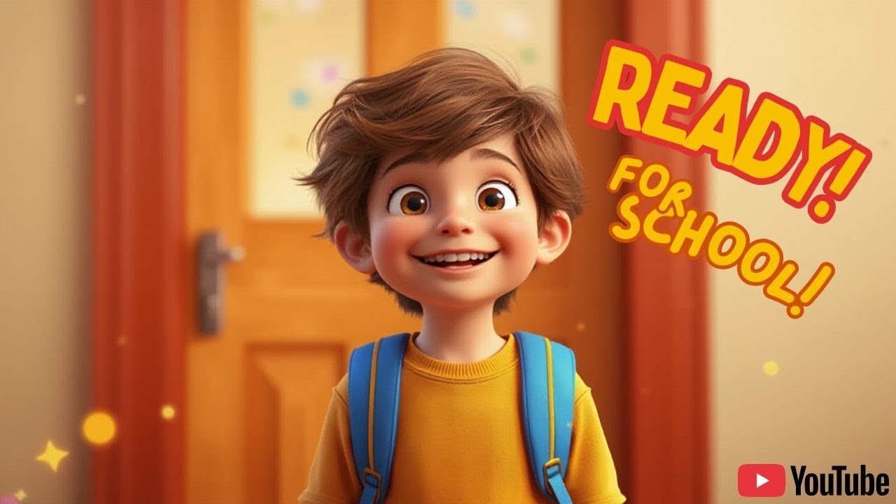 Leo Gets Ready for School 🎒 | Morning Routine for Kids | FunSpark Kids TV