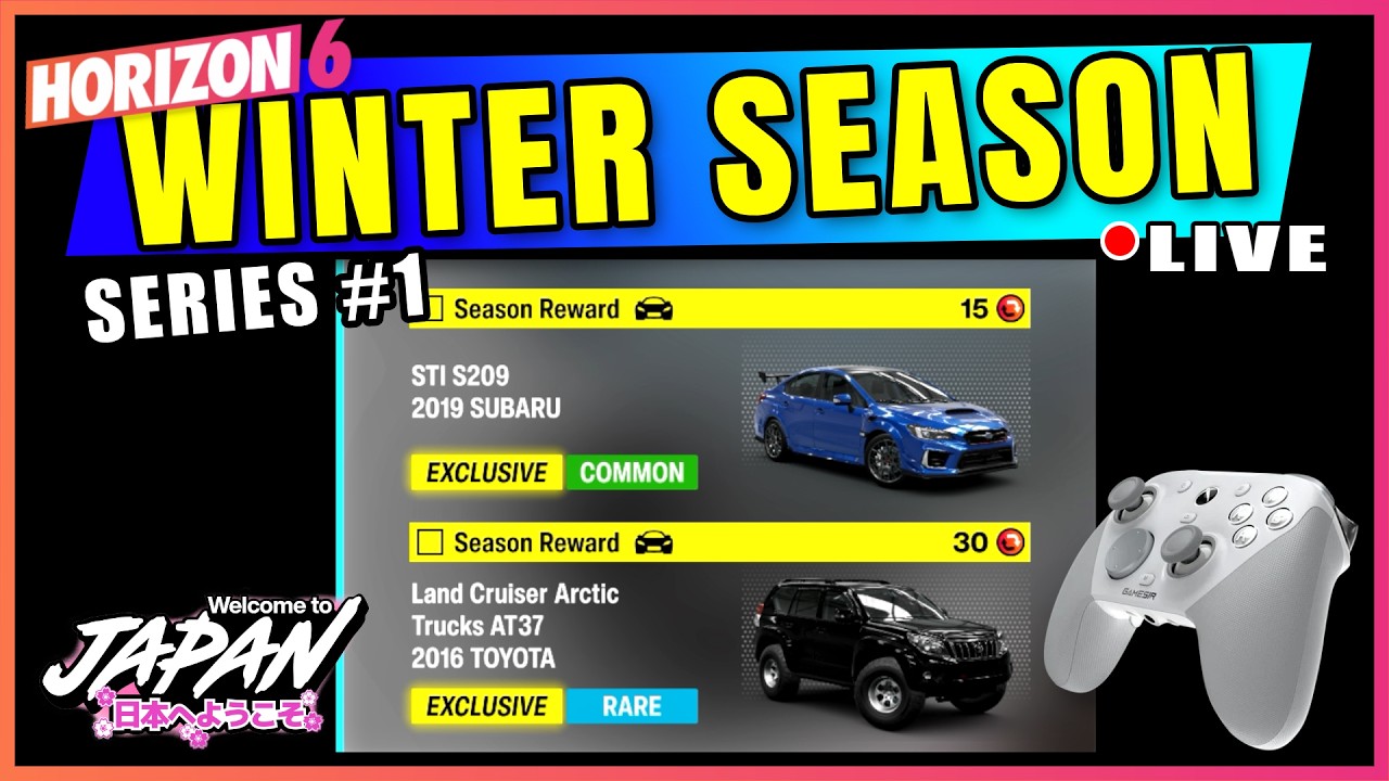 FORZA HORIZON 6 Series 1 Winter: Sweeping the Festival Playlist (Pad Only) 🌴