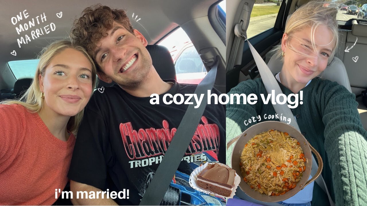I’m a WIFE!! (a cozy fall vlog)