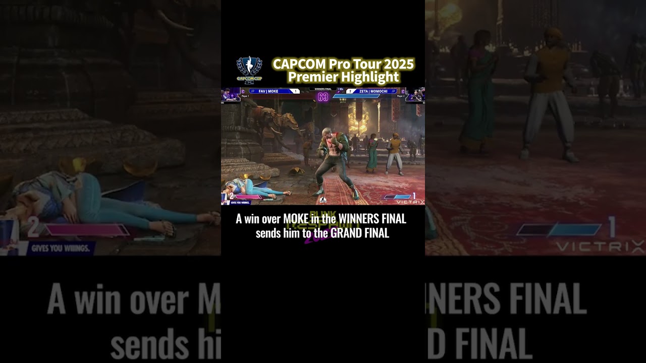 🏆 #CPT2025 Highlight: BLINK RESPAWN 2025🏆#shorts #CAPCOMCUP12 #sf6