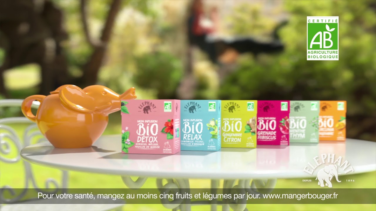 &Eacute;l&eacute;phant - Infusion Bio - PUB TV (2020)
