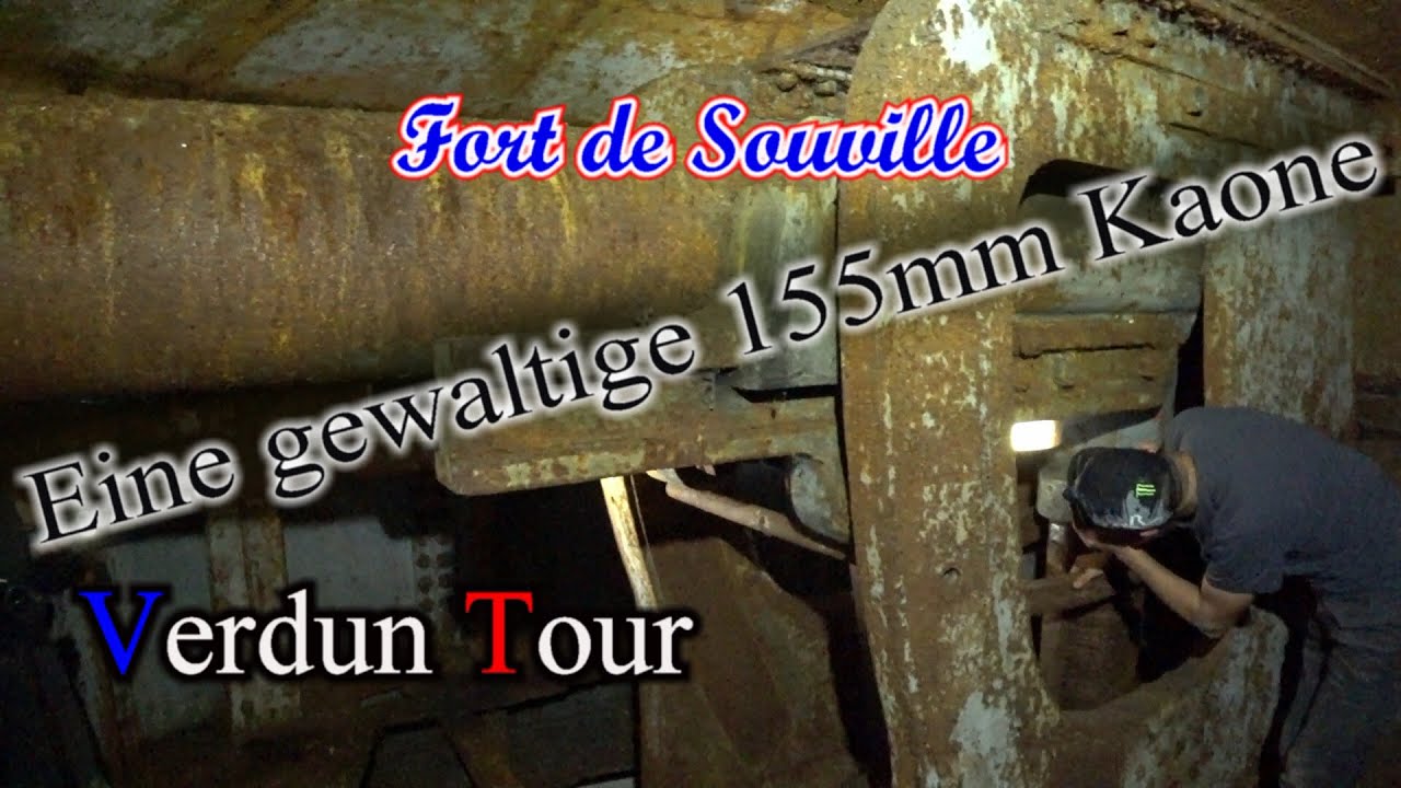 Ein gewaltiger Panzerturm mit einer 155mm Kanone das Fort de Souville. #Lost Place #Harry Adventure.