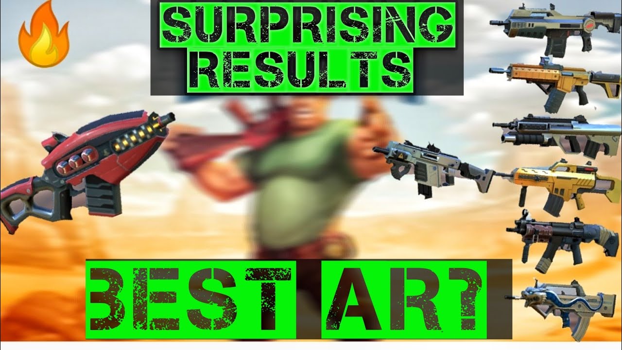 The comparison of sunburst vs Top AR'S in Gods of boom! Find out is it best AR?